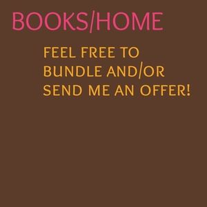 Books, crafts, home, housewares